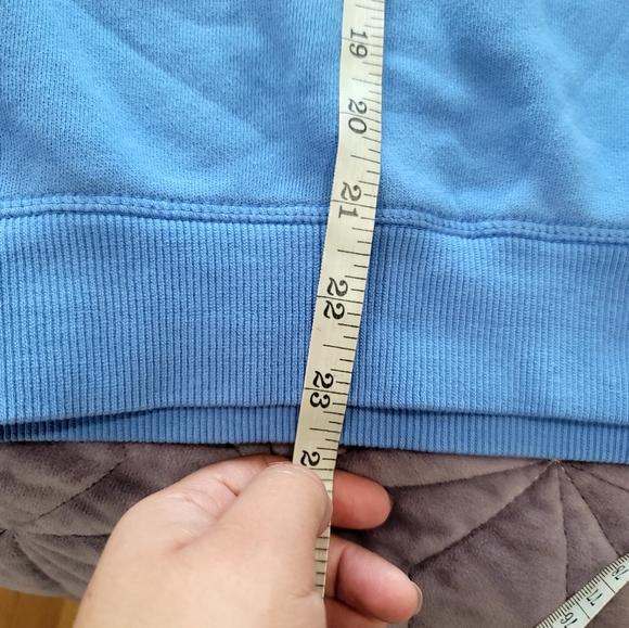 Spiritual Gangster Blue Women's Sweater - Picture 10 of 14